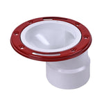 OATEY Oatey 43501 Closet Flange, 3, 4 in Connection, PVC, White, For: 3 in, 4 in Pipes PLUMBING, HEATING & VENTILATION OATEY