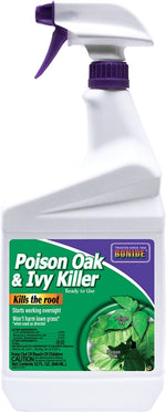BONIDE Bonide 506 Poison Oak and Ivy Killer, Liquid, Blue, 32 oz LAWN & GARDEN BONIDE