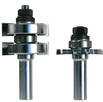 FREUD Freud 99-036 Router Bit Set, 3-1/4 in OAL, 1/2 in Dia Shank, Carbide TOOLS FREUD