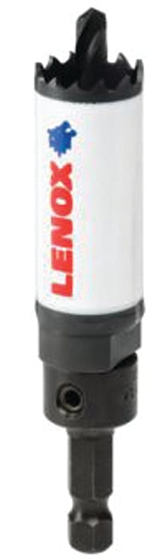 LENOX Lenox Speed Slot 1772429 Hole Saw, 7/8 in Dia, 1-9/16 in D Cutting, 1/4 in Arbor, HSS Cutting Edge HARDWARE & FARM SUPPLIES LENOX