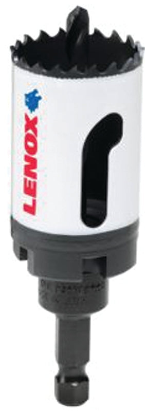 LENOX Lenox Speed Slot 1772727 Hole Saw, 1-3/8 in Dia, 1-9/16 in D Cutting, 1/4 in Arbor, HSS Cutting Edge HARDWARE & FARM SUPPLIES LENOX