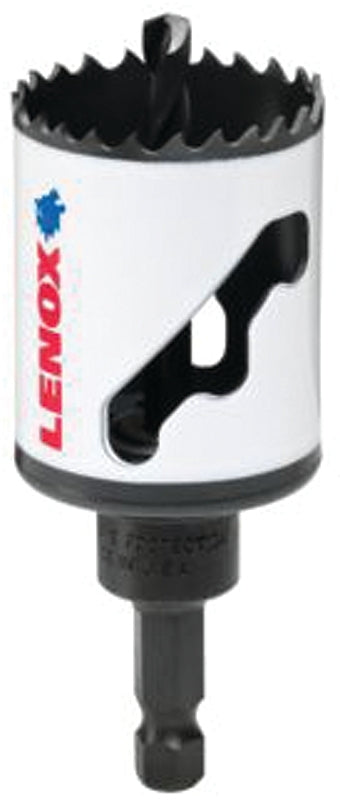 LENOX Lenox Speed Slot 1772931 Hole Saw, 1-5/8 in Dia, 1-9/16 in D Cutting, 1/4 in Arbor, HSS Cutting Edge PLUMBING, HEATING & VENTILATION LENOX
