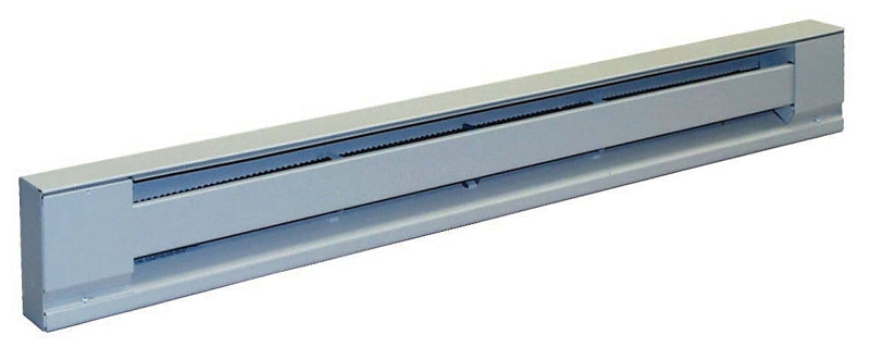 TPI TPI 2900S Series H2910-048S Baseboard Heater, 4.2/3.6 A, 208/240 V, 3413/2550 Btu/hr BTU, Ivory