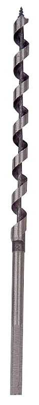 IRWIN Irwin I-100 Series 49905 Power Drill Auger Bit, 5/16 in Dia, 7-1/2 in OAL, Solid Center Flute, 1-Flute, Hex Shank TOOLS IRWIN