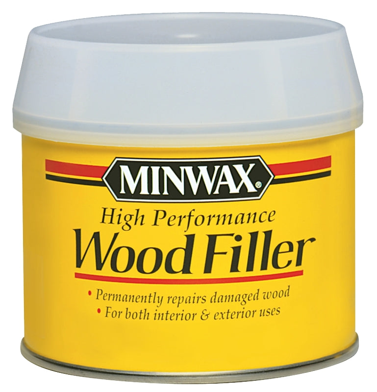 MINWAX Minwax 21600000 Wood Filler, Liquid, Natural, 12 oz Jar PAINT MINWAX