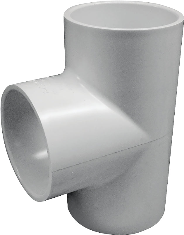 IPEX USA LLC-CANPLAS IPEX 035782 Tee, 3 in, Socket, PVC, White, SCH 40 Schedule, 260 psi Pressure LAWN & GARDEN IPEX USA LLC-CANPLAS