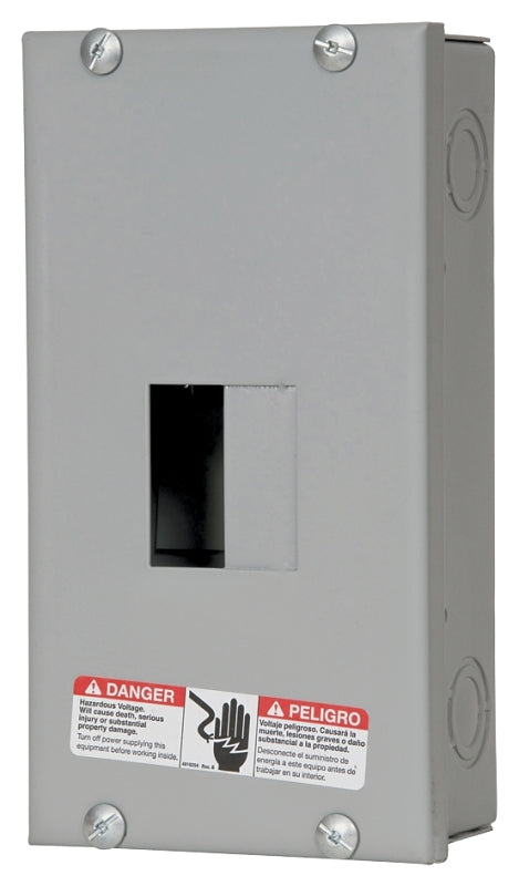 SIEMENS Siemens Murray E E0204ML1060SU Load Center, 60 A, 2 -Space, 4 -Circuit, Main Lug, NEMA 1 Enclosure, Gray