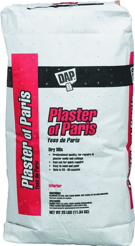 DAP DAP 10312 Plaster of Paris, Powder, White, 25 lb Bag PAINT DAP