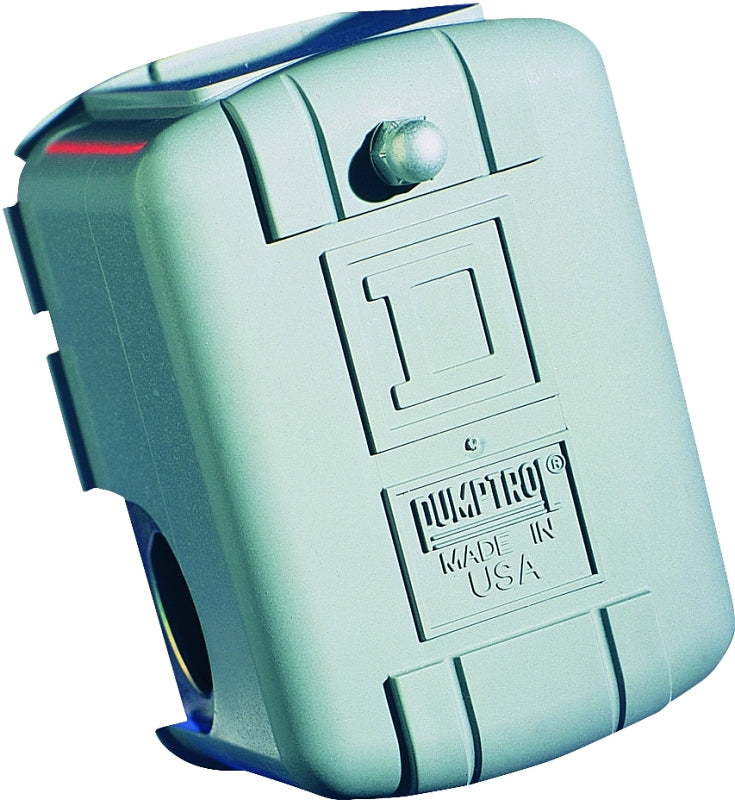 SQUARE D Square D Pumptrol FHG2J27BP Air Compressor Pressure Switch, For: Jet, Submersible, Reciprocating and All Types of Pumps