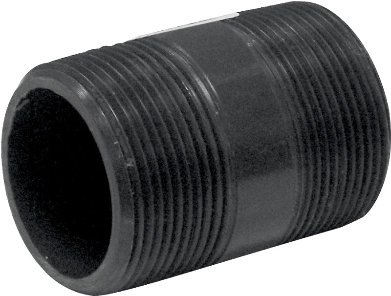 GENOVA USA Lasco 215025BC Pipe Nipple, 2-1/2 in L, 1-1/2 in, PVC, SCH 80 Schedule PLUMBING, HEATING & VENTILATION GENOVA USA