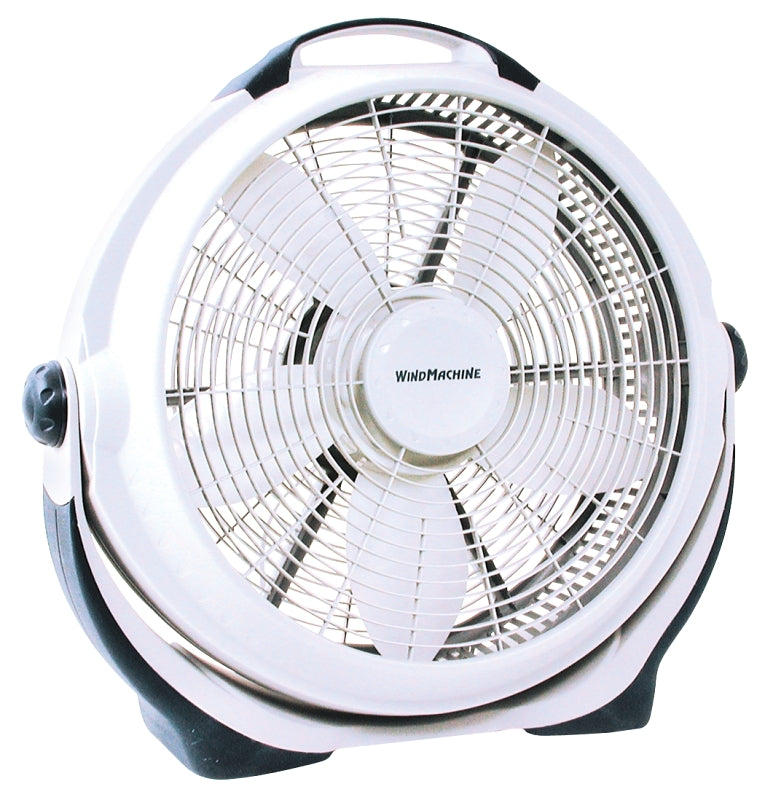 LASKO Lasko Wind Machine 3300 Portable Room Fan, 120 V, 20 in Dia Blade, 5-Blade, 3-Speed, 4750 cfm Air, Gray APPLIANCES & ELECTRONICS LASKO