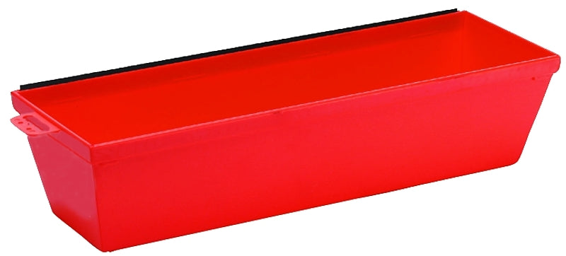 MARSHALLTOWN Marshalltown 914 Mud Pan, 13-3/4 in L Bottom, 3 in W Bottom, Vinyl BUILDING MATERIALS MARSHALLTOWN