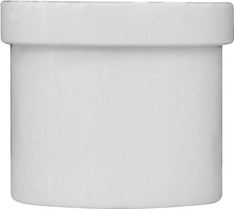 IPEX IPEX 435633 Pipe Plug, 1 in, Male Spigot, PVC, White, SCH 40 Schedule LAWN & GARDEN IPEX