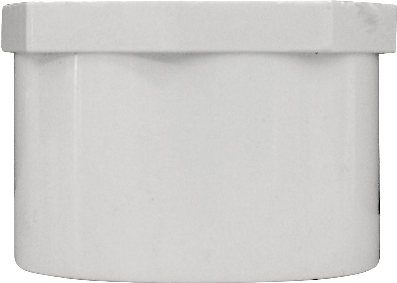 IPEX IPEX 435634 Pipe Plug, 1-1/4 in, Male Spigot, PVC, White, SCH 40 Schedule LAWN & GARDEN IPEX