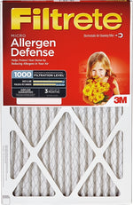 FILTRETE Filtrete 9801-2PK-HDW Air Filter, Electrostatic, 1 in Thick, 25 in L, 16 in W, 11 MERV, 1000 um MPR PLUMBING, HEATING & VENTILATION FILTRETE