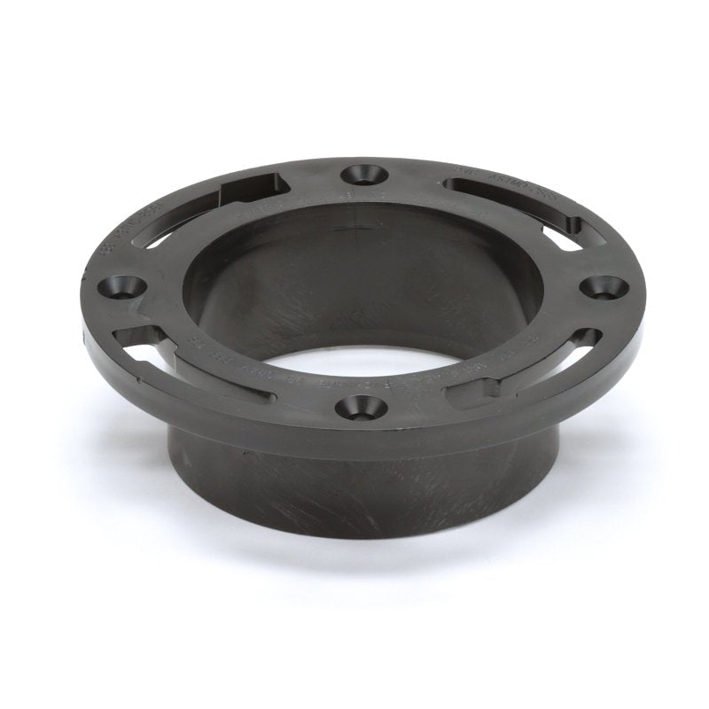 OATEY Oatey 43548 Closet Flange, 2.36 in W Dimensions, 4 in Connection, ABS, Black, For: 4 in Pipes PLUMBING, HEATING & VENTILATION OATEY