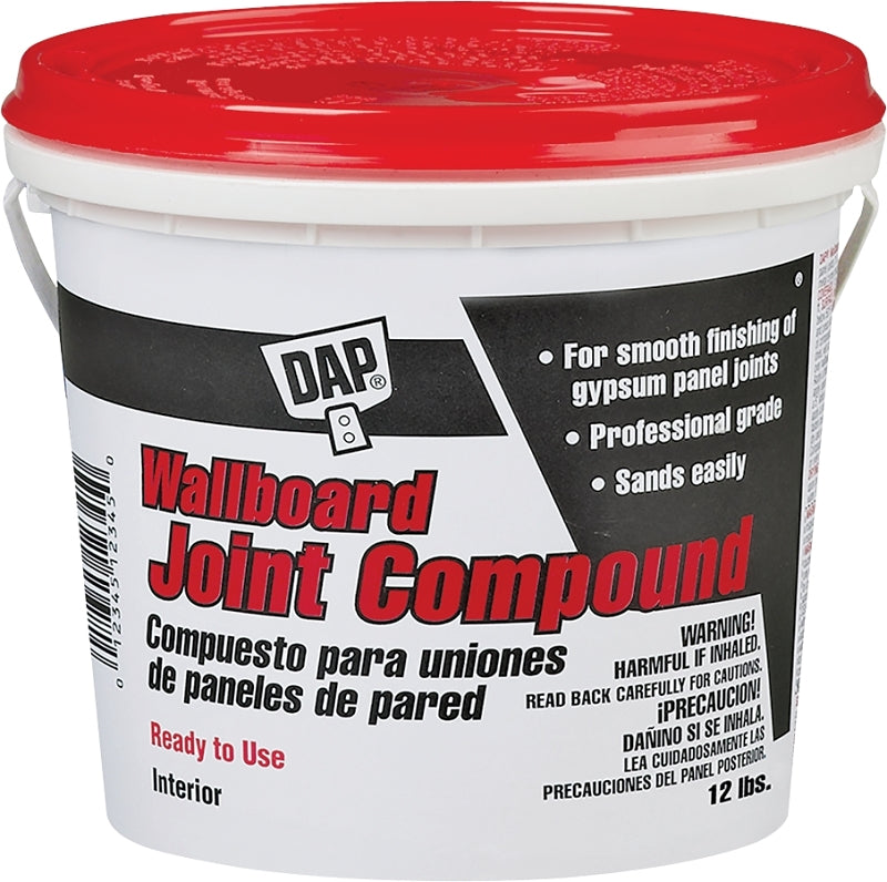 DAP DAP 10102 Joint Compound, Paste, Off-White, 12 lb