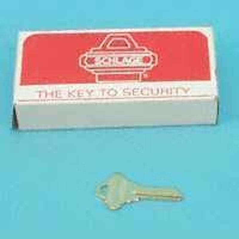 SCHLAGE LOCK Schlage 35-100-C Key Blank, Nickel, Brass HARDWARE & FARM SUPPLIES SCHLAGE LOCK