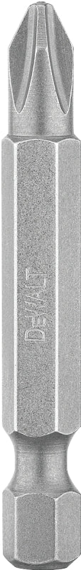 DEWALT DEWALT DW2022B Screwdriver Bit, #2 Drive, Phillips Drive, 2 in L, Steel