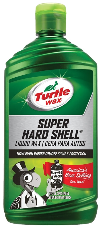TURTLE WAX Turtle Wax SUPER HARD SHELL T123 Car Wax, 16 oz, Liquid