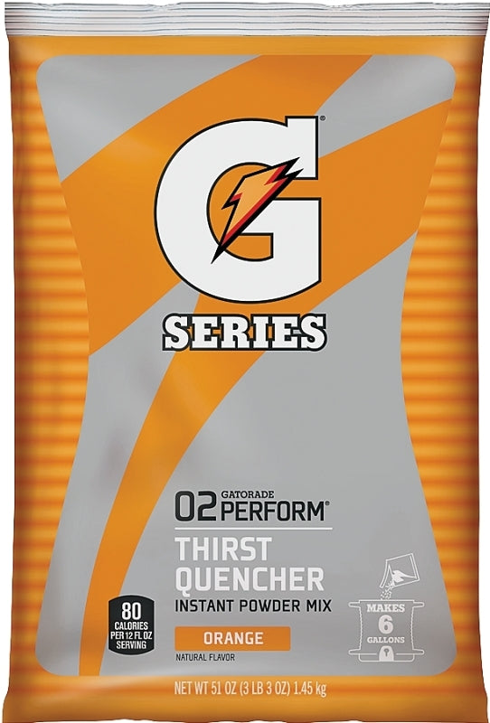 GATORADE Gatorade 03968 Thirst Quencher Instant Powder Sports Drink Mix, Powder, Orange Flavor, 51 oz Pack APPLIANCES & ELECTRONICS GATORADE