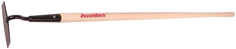 RAZOR-BACK Razor-Back 67126 Nursery and Beet Hoe with Wood Handle, 6 in W Blade, 3-1/2 in L Blade, Hardwood Handle
