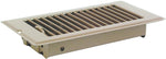 US HARDWARE US Hardware V-056IB Floor Register, 4 in W Duct Opening, 8 in H Duct Opening, 11.875 in L, 5.25 in W, Steel, Brown AUTOMOTIVE US HARDWARE