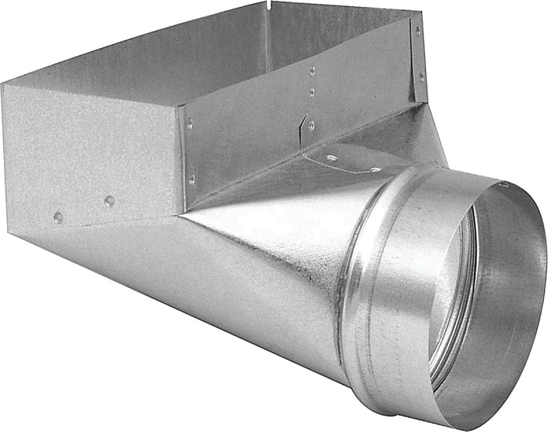 IMPERIAL Imperial GV0624-C Angle Boot, 3-1/4 in L, 10 in W, 6 in H, 90 deg Angle, Steel PLUMBING, HEATING & VENTILATION IMPERIAL