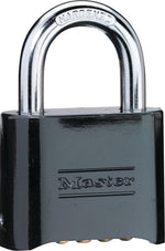 MASTER LOCK Master Lock 178D Padlock, Keyed Key, 5/16 in Dia Shackle, 1 in H Shackle, Steel Shackle, Zinc Body, Powder-Coated