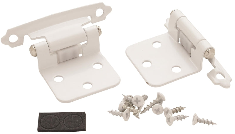 AMEROCK Amerock BPR3429W Cabinet Hinge, 3/8 in Inset, 2-3/4 in L x 1-3/4 in W HARDWARE & FARM SUPPLIES AMEROCK