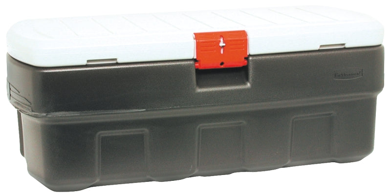 RUBBERMAID Rubbermaid ActionPacker RMAP480000 Storage Box, Plastic, Black, 43.8 in L, 20 in W, 17 in H