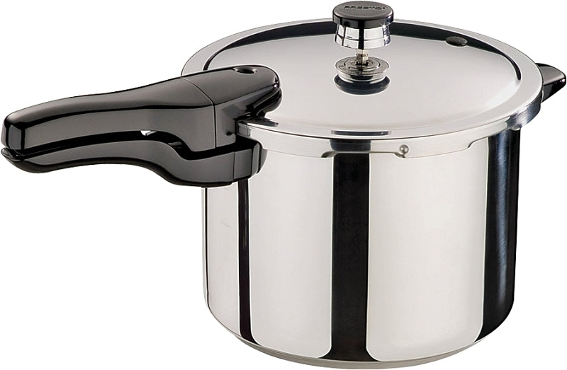 NATIONAL PRESTO Presto 01362 Pressure Cooker, 6 qt, 10-1/2 in Dia, Stainless Steel HOUSEWARES NATIONAL PRESTO