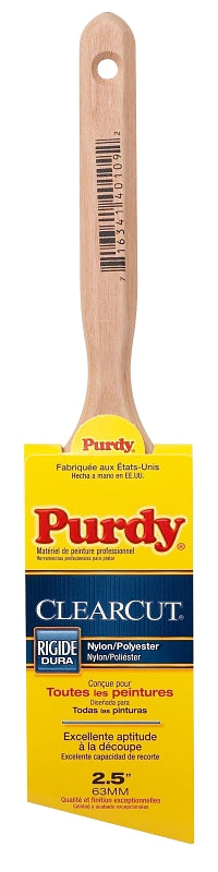 PURDY Purdy 152125 Trim Brush, Nylon/Polyester Bristle, Fluted Handle PAINT PURDY