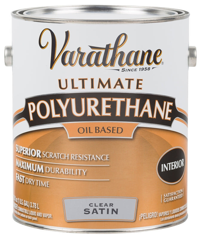 VARATHANE Varathane 242176 Interior Classic Polyurethane, Liquid, Clear, 1 gal, Can PAINT VARATHANE