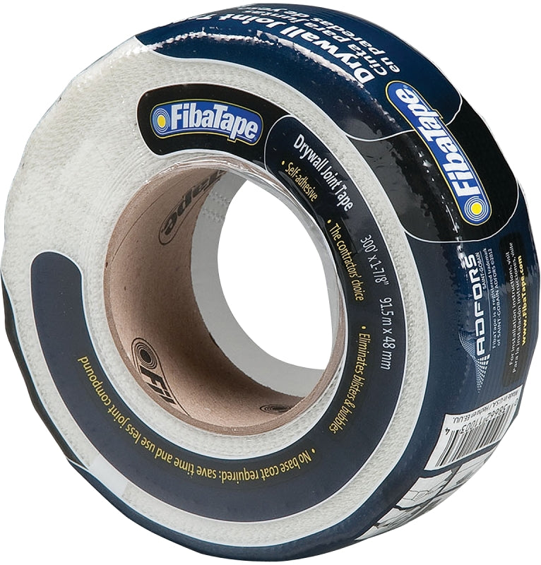 ADFORS Adfors FDW8660-U Drywall Tape Wrap, 150 ft L, 1-7/8 in W, White