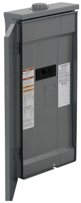 SQUARE D Square D HOM816M200PFTRB Load Center, 16 -Pole, 200 A, 8 -Space, NEMA 3R Enclosure, Flush, Surface Mounting