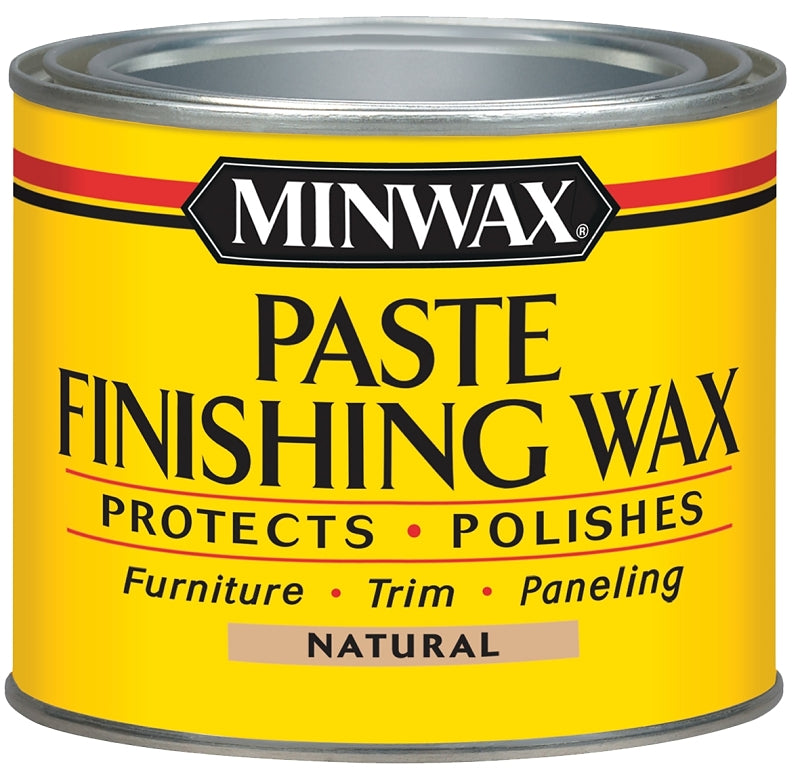 MINWAX Minwax 785004444 Paste Wax, Natural, 1 lb, Can