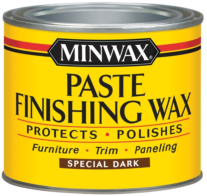 MINWAX Minwax 786004444 Finishing Wax, Special Dark, Paste, 1 lb, Can PAINT MINWAX