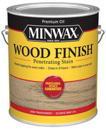 MINWAX Minwax Wood Finish 710980000 Wood Stain, Classic Gray, Liquid, 1 gal, Can