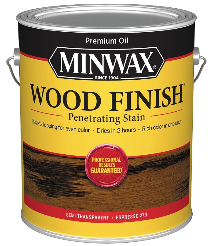 MINWAX Minwax 711500000 Wood Stain, Espresso, Liquid, 1 gal, Can