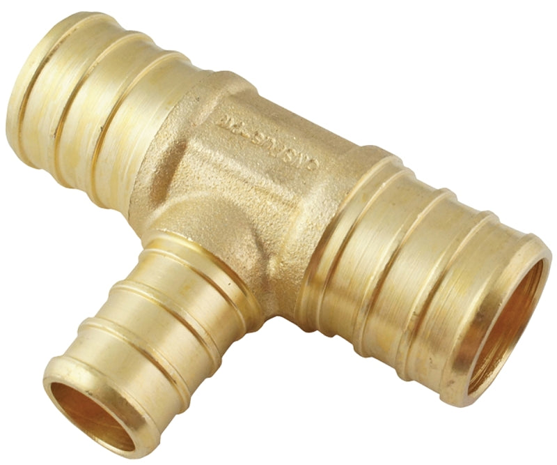 APOLLO Apollo APXT343412 Tube Tee, 3/4 x 3/4 x 1/2 in, For: Apollo PEX Pipe PLUMBING, HEATING & VENTILATION APOLLO