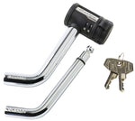 MASTER LOCK Master Lock 2866DAT Receiver Lock, For: 1/2 in and 5/8 in Receivers, Stainless Steel, Black/Silver AUTOMOTIVE MASTER LOCK