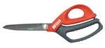 WISS Crescent Wiss W10TM Lightweight Scissors, 10 in OAL, 4 in L Cut, Stainless Steel Blade, Ring Handle, Gray/Red Handle TOOLS WISS