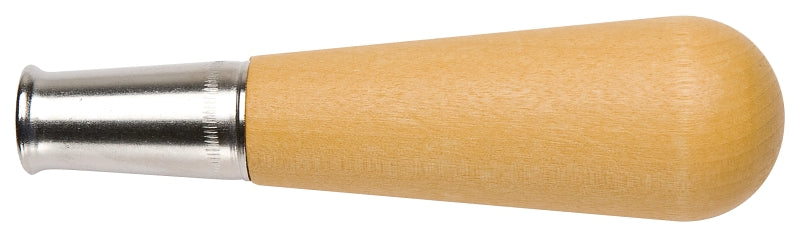 NICHOLSON Crescent Nicholson 21526N Wooden File Handle, 4-7/8 in L, Hardwood