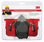 3M 3M 62023HA1-C Valved Respirator, M Mask, P100 Filter Class, Dual Cartridge
