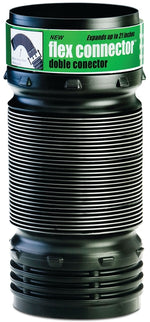 AMERIMAX Amerimax 57010 Pipe Elbow Connector, 4 in, Polypropylene