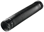 AMERIMAX Amerimax 54021 Drain Pipe Tubing, Solid Flex, 4 in, PVC, Black, 8 ft L