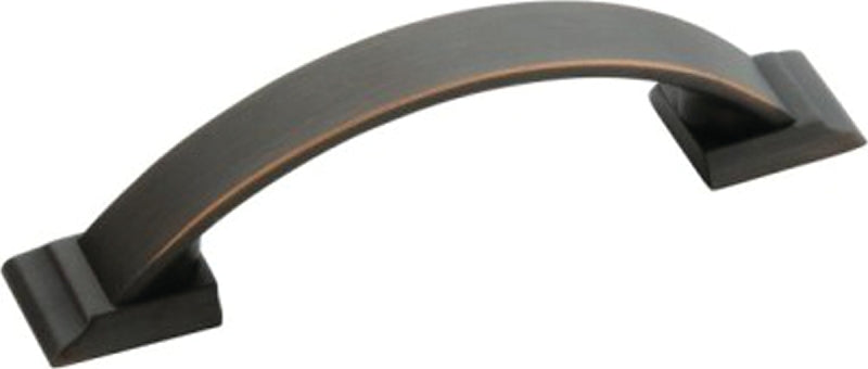 AMEROCK Amerock BP29349ORB Drawer Pull, 4-3/8 in L Handle, 1-1/8 in Projection, Zinc, Oil-Rubbed Bronze HARDWARE & FARM SUPPLIES AMEROCK