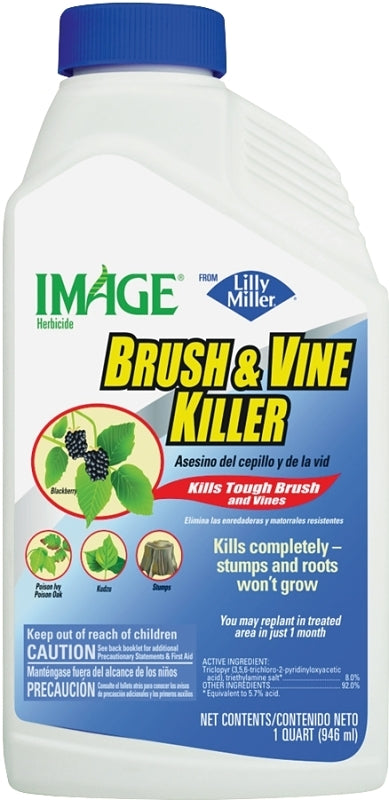 IMAGE IMAGE 100099398 Brush and Vine Killer, Liquid, Pale Pinkish, 32 oz Bottle