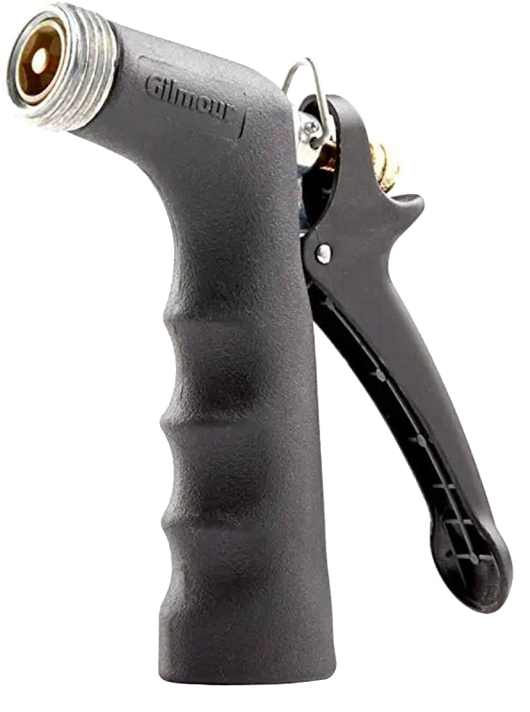 GILMOUR MFG Gilmour 805932-1002 Watering Nozzle, GHT, 2.5 to 5 gpm, Aluminum/Stainless Steel, Black LAWN & GARDEN GILMOUR MFG